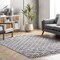 Nuloom Dottie Soft Shaggy Textured Trellis Tassel Area Rug 4ft x 6ft KKLR22A-406 - alternate 1
